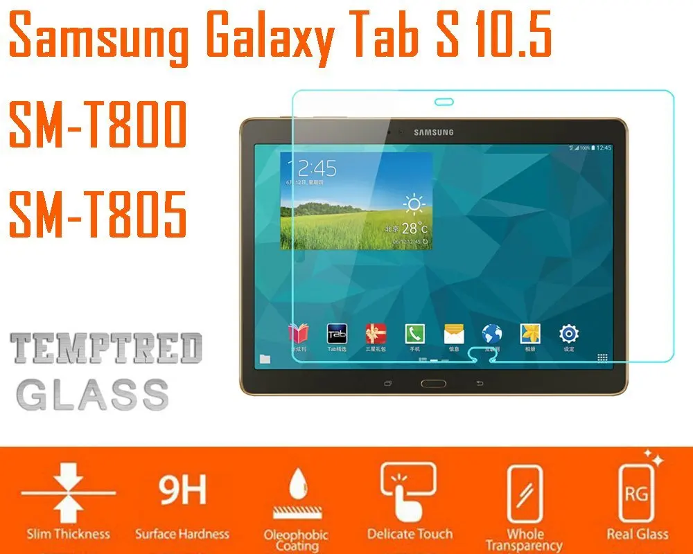 2 упаковки для Samsung galaxy tab S2 9 7 Φ защитная пленка экрана из закаленного стекла 2.5D 9H 0