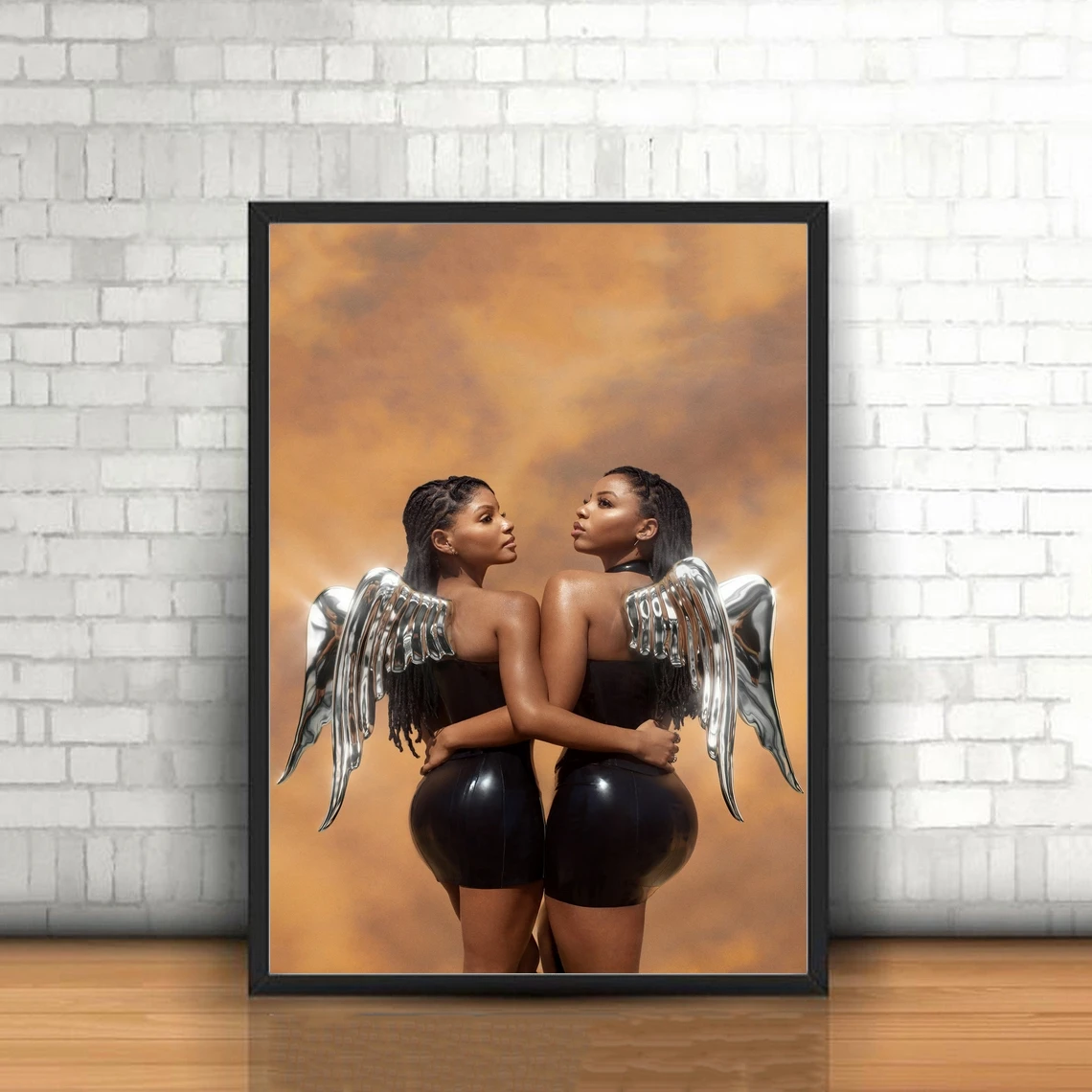 Плакат с музыкальным альбомом Chloe x Halle Forgive Me рэп хип-хоп поп-музыка звездная