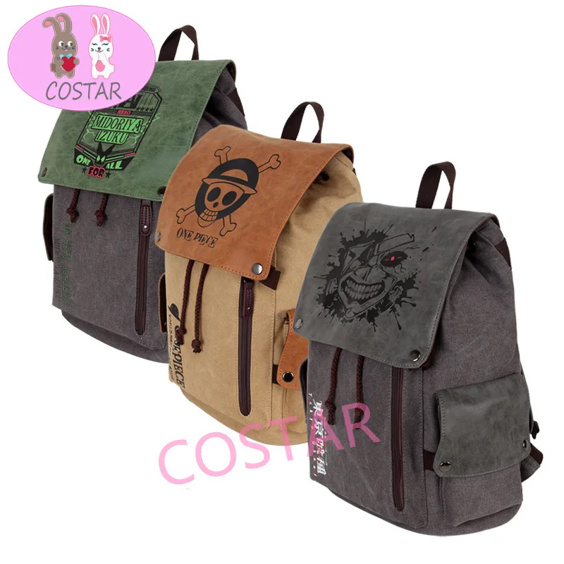 

COSTAR аниме Фея хвост атака на Титанов моя геройская Академия Modaozushi тематический рюкзак CanvasSchool сумка для детей унисекс