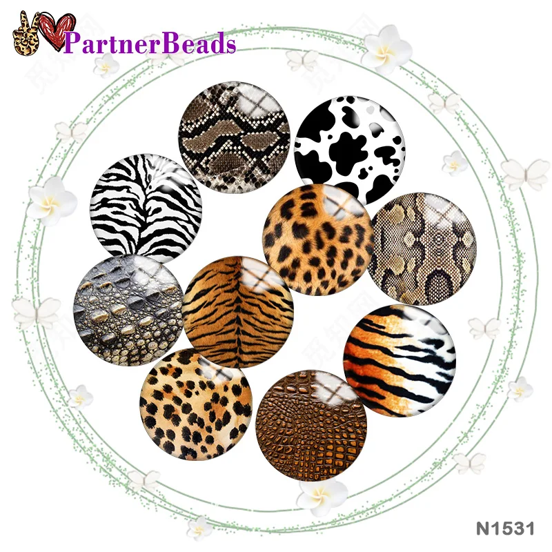 

12mm//18mm/20mm/25mm Round photo glass cabochon demo flat back Making findings PartnerBeads N1531