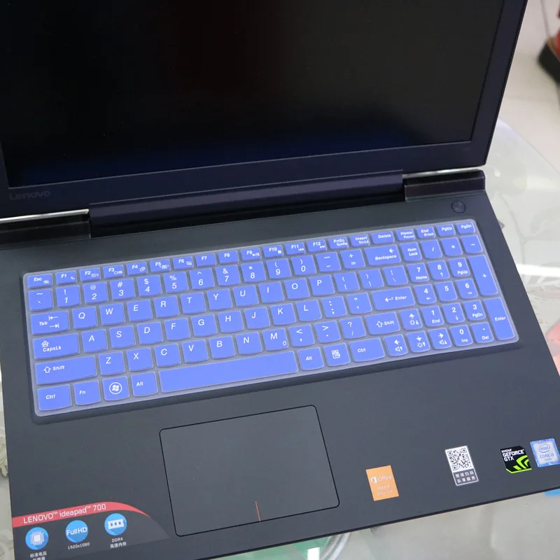 Силиконовая наклейка на клавиатуру ноутбука Lenovo Ideapad 700 15ISK 15 6 дюйма Защитная
