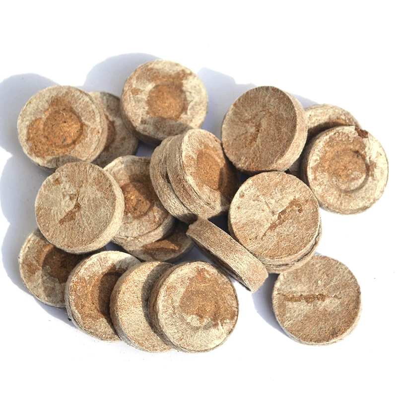 

5 шт. торфяные гранулы для запуска семян