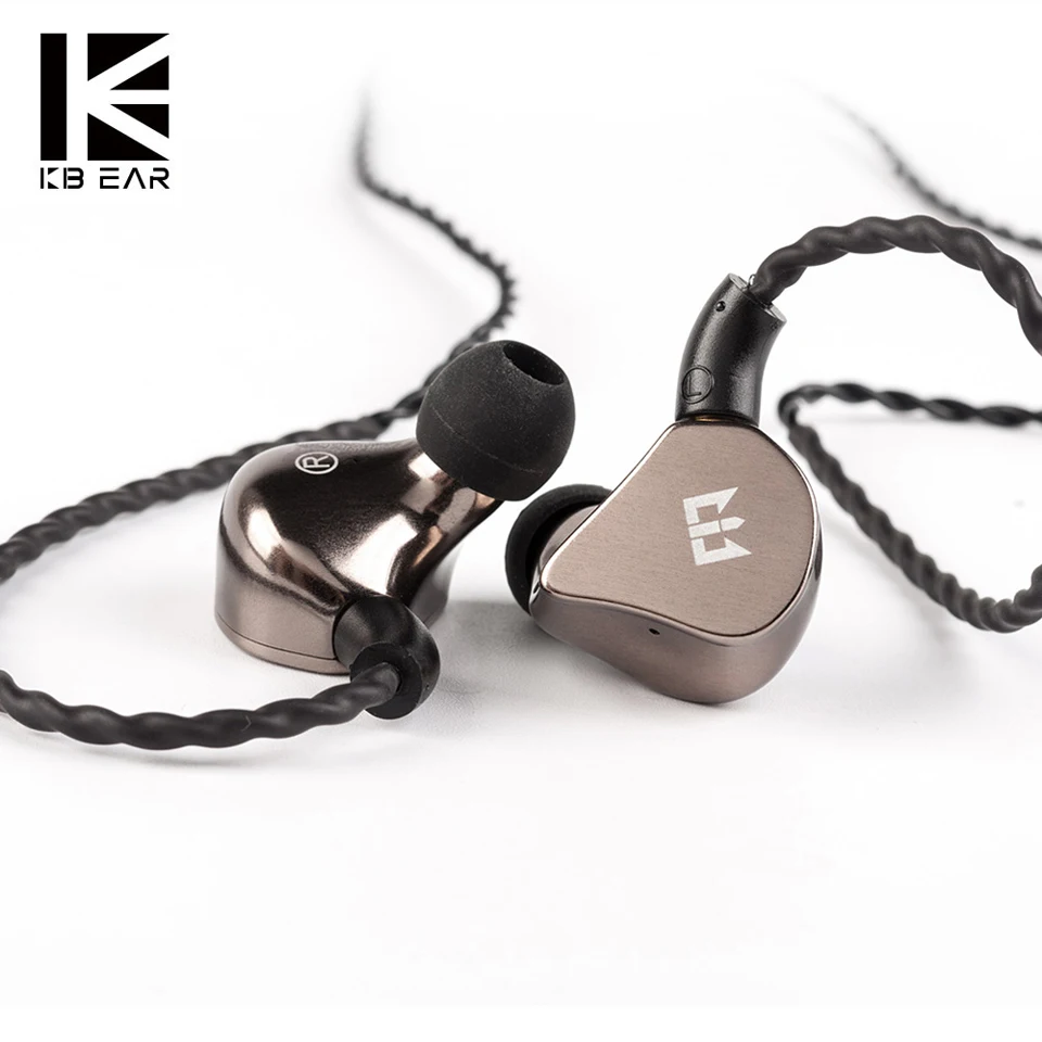 Три I4 в ухо проводные наушники 1BA + 1DD гибридные HIFI бас вкладыши DJ Металл Auricolare