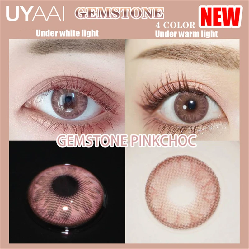 gem seriers 2pcs colored contact lenses eye year toss soft contact lenses color natural looking contact lens for eyes bio essenc free global shipping