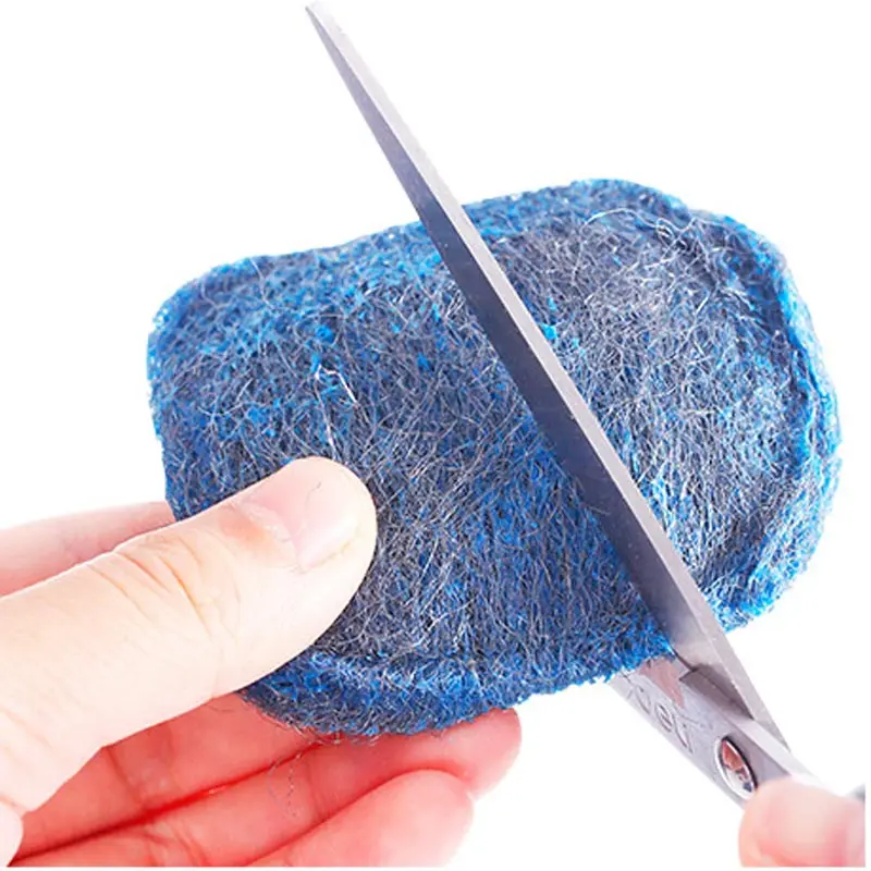 10 шт./компл. бытовые металлические чистящие шарики для тарелок кастрюль кухонных