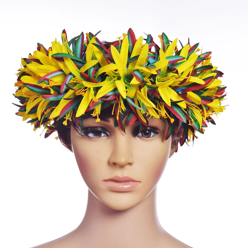 Искусственная шелковая повязка на голову