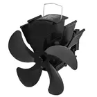 Горелка для дерева, 6 лезвий, вентилятор для камина, вентилятор для камина, вентилятор для печи, работающий от тепловой энергии, Ecofan, тихий дом, эффективное распределение тепла