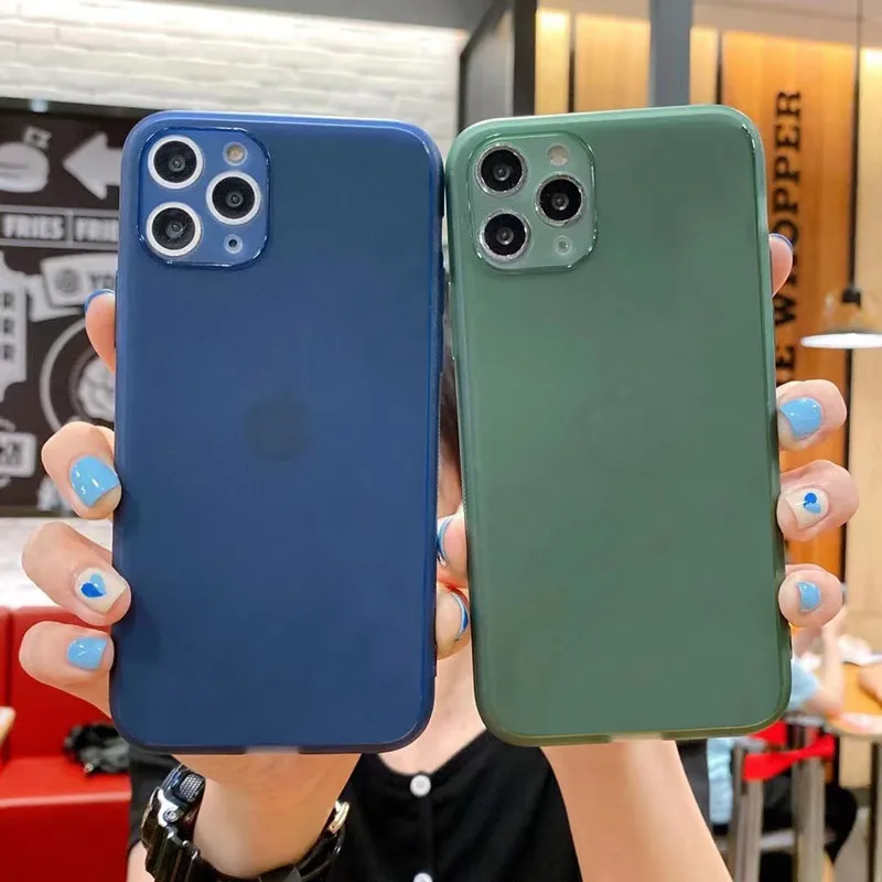 Ультратонкий матовый чехол ASTUBIA для телефона iPhone 11 12 Pro Max Mini мягкий ТПУ с полным