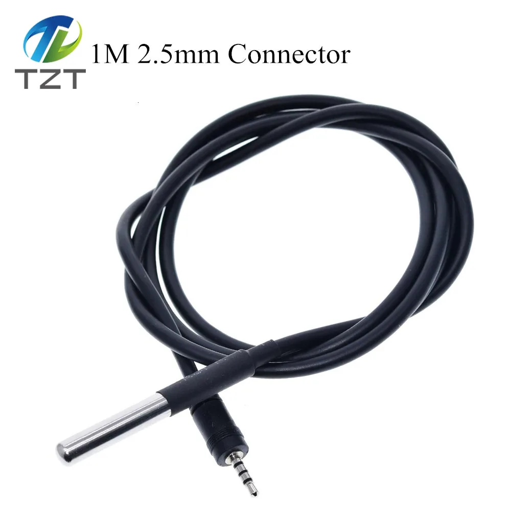 TZT DS1820 посылка из нержавеющей стали, водонепроницаемый датчик температуры DS18b20, датчик температуры 18B20 для Arduino