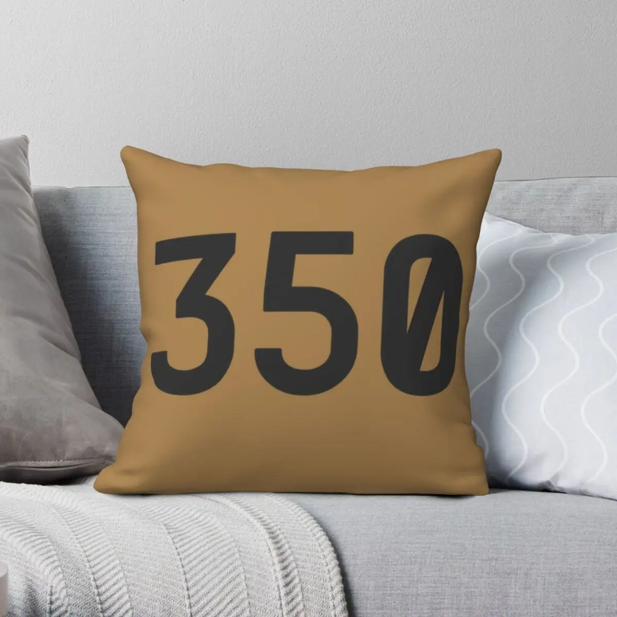 350 Hype Square Pillowcase Polyester Linen Velvet Printed Zip Decor Pillow Case Sofa Seater Cushion Cover 45x45