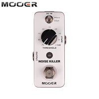 mooer noise killer noise reduction guitar pedal 2 working modes true bypass metal guitar accessories noisegate effect pedal