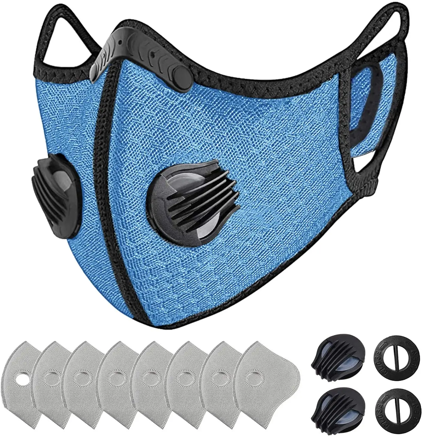 Велосипедные колпачки маска Mascarilla с фильтрами велосипедная против загрязнения