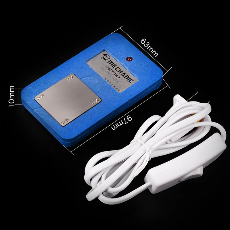 Платформа нагревательная MECHANIC ix7 CPU NAND Chip для посадки телефона A8 A9 A10 A11 A12