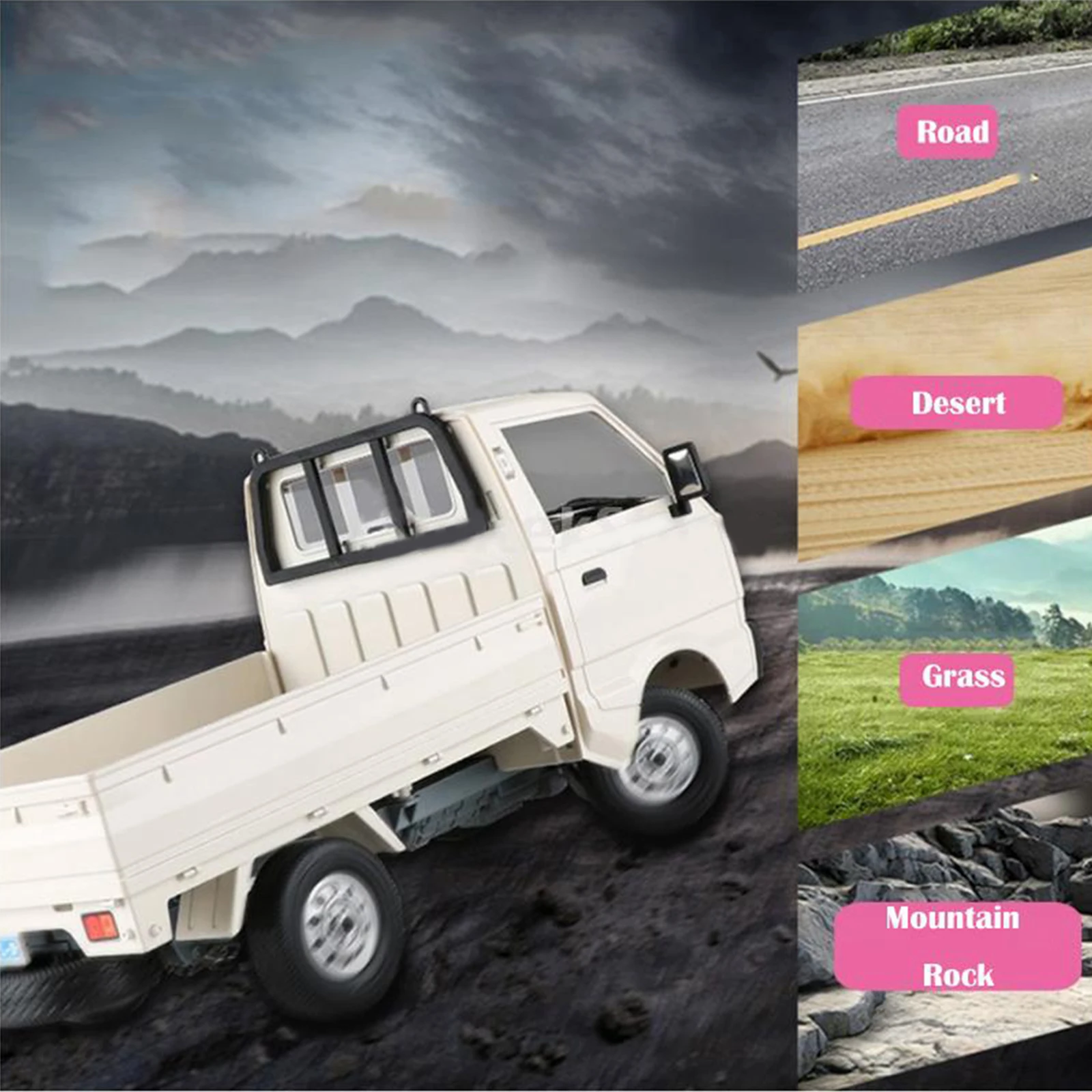 wpl d12 110 2wd rc автомобиль имитация дри