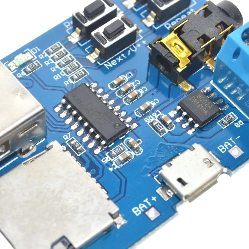 TF-карта U-disk MP3 Плата декодера с форматом module Расшифровка усилителей audio Player |