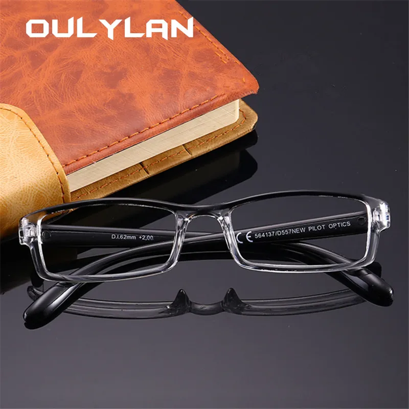Oulylan, ультра-светильник, очки для чтения, для мужчин и женщин, линзы из смолы, очки, классические, Анти-усталость, очки для зрения+ 1,0, 2,0, 3,0