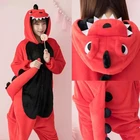 Пижама-комбинезон в виде животных для взрослых, для женщин и мужчин, зимние костюмы унисекс в стиле аниме, комплекты пижам с милыми мультяшными животными, женская одежда для сна, одежда для сна