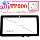 Сменный сенсорный экран STARDE для Asus Transformer Book Flip TP200SA TP200S TP200, сенсорный экран, дигитайзер, панель, стеклянный датчик 11,6 дюйма