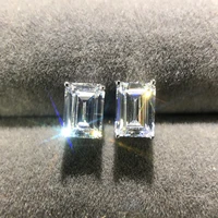 luxury ladies high quality crystal stone earrings fashion silver color jewelry elegant noble stud earrings for women