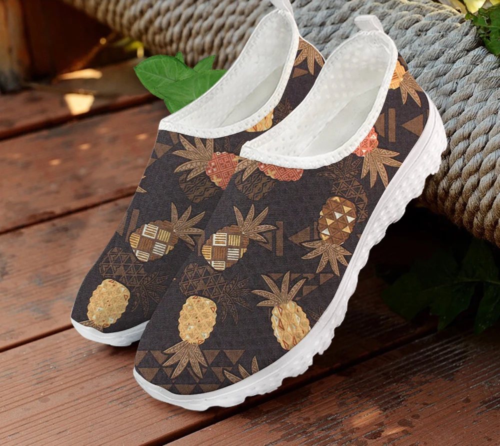 ELVISWORDS/женские кроссовки на плоской подошве Летняя Гавайская обувь с этническим