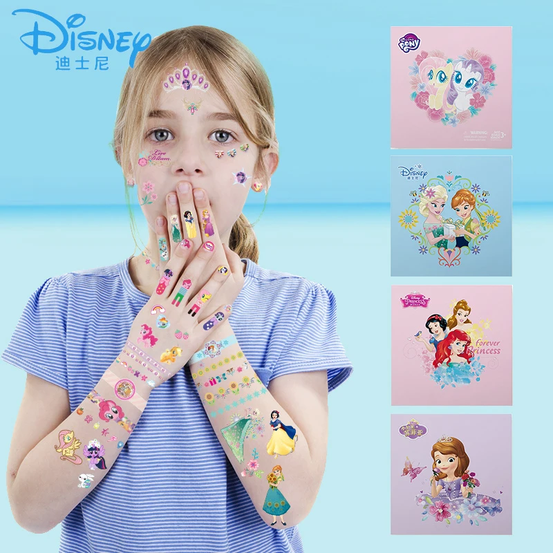 Лидер продаж наклейка тату Холодное сердце диснеевских принцесс детская