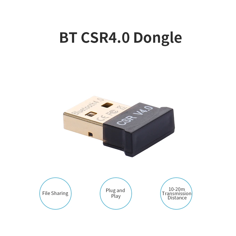 USB2.0 BT адаптер CSR4.0 ключ аудио приемник передатчик для Windows 7/8/10/Me/XP/Vista|Адаптеры и