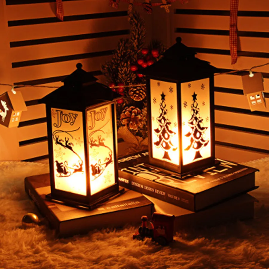 2019 светодиодный светильник на Рождество Хэллоуин Санта Клаус снеговик подвесные