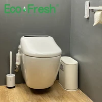 ecofresh wc toilet smart toilet seat toilet seat bidet electric bidet cover heat seat led light intelligent toilet cover auto