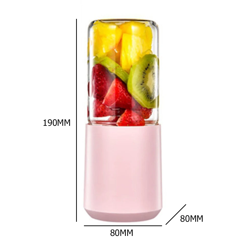 

280mL Electric Juicer Lemon Juice Extractor USB Rechargeable Portable Mini Food Blender Juice Maker Mixer Machine Quick Juicing