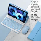 Чехол для Samsung Galaxy Tab S6 Lite 10,4, беспроводная клавиатура Teclado Для Galaxy Tab S6 Lite, Магнитный чехол для планшета