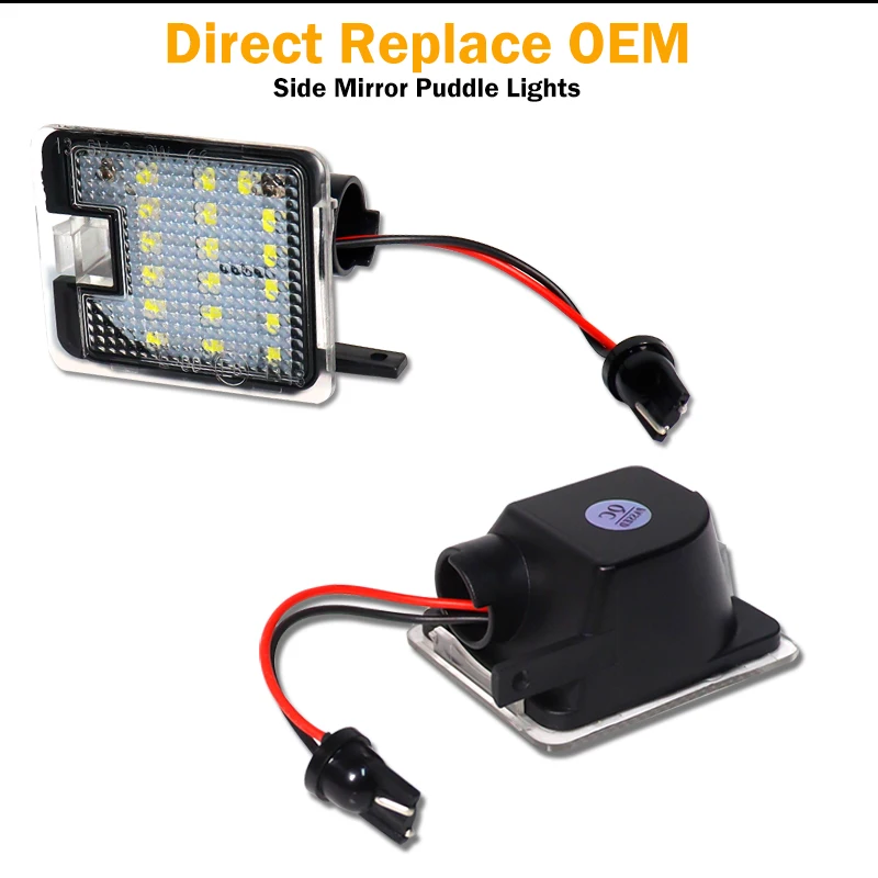 2 шт. светодиодный светильник под боковым зеркалом для Ford Focus 3 Kuga S-Max WA6 Mondeo 4 5 Grand