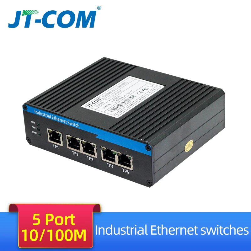Коммутатор Ethernet промышленный 5/8 портов 100 Мбит/с|Оптоволоконное оборудование| |