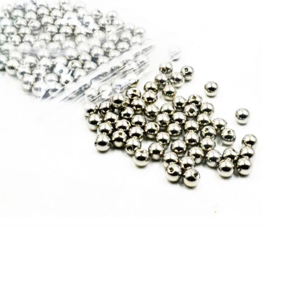 5pcs 14G 16G Нержавеющая сталь большие шары Замена носа серьги-штанги в язык бровь