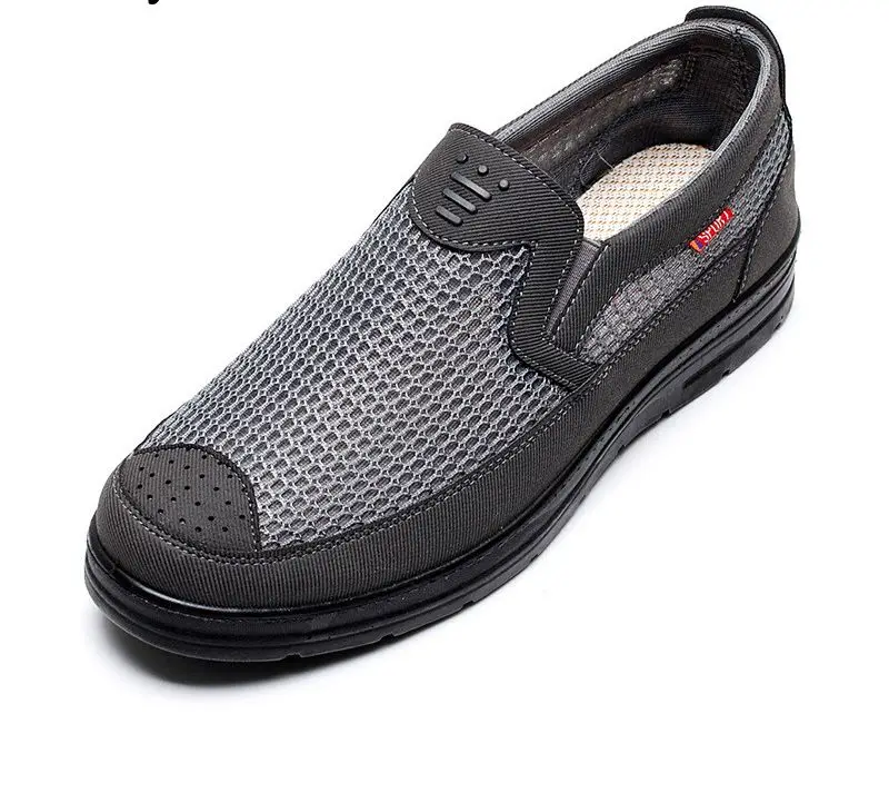 

Canvas Loafers Shoes Slip on Men Casual Shoes Summer New Pop Breathable Vogue Soft Flat Driving Shoes UI90