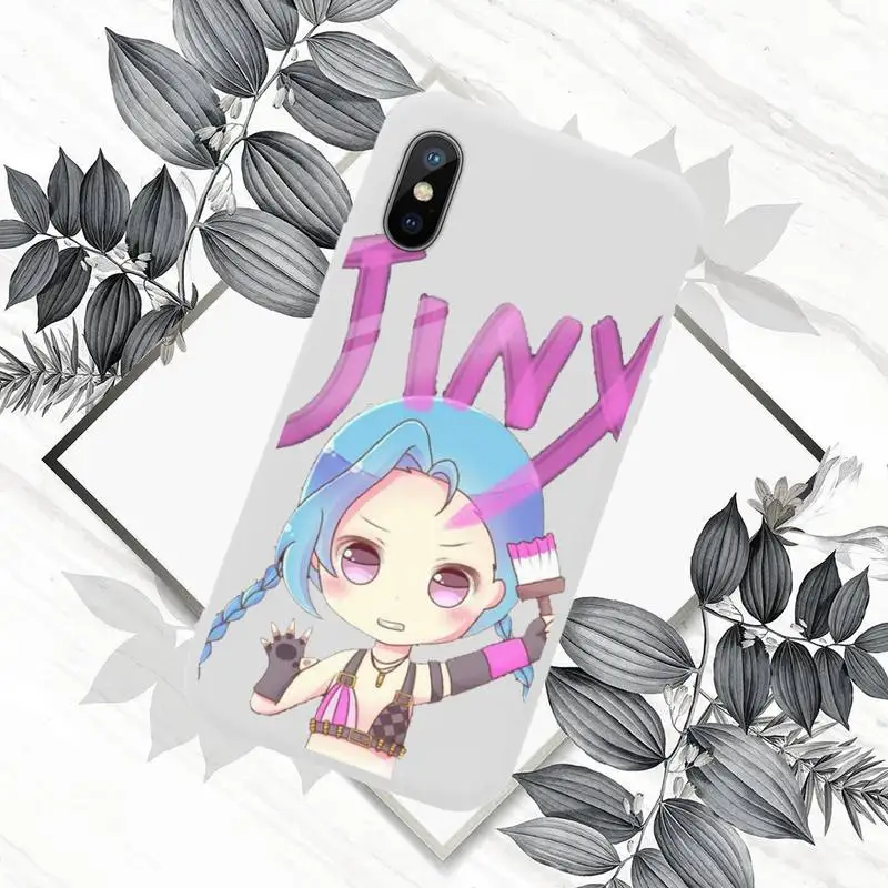 

LOL League of Legends Ember Phone Case White Candy Color for iPhone 11 12 mini pro XS MAX 8 7 6 6S Plus X SE 2020 XR