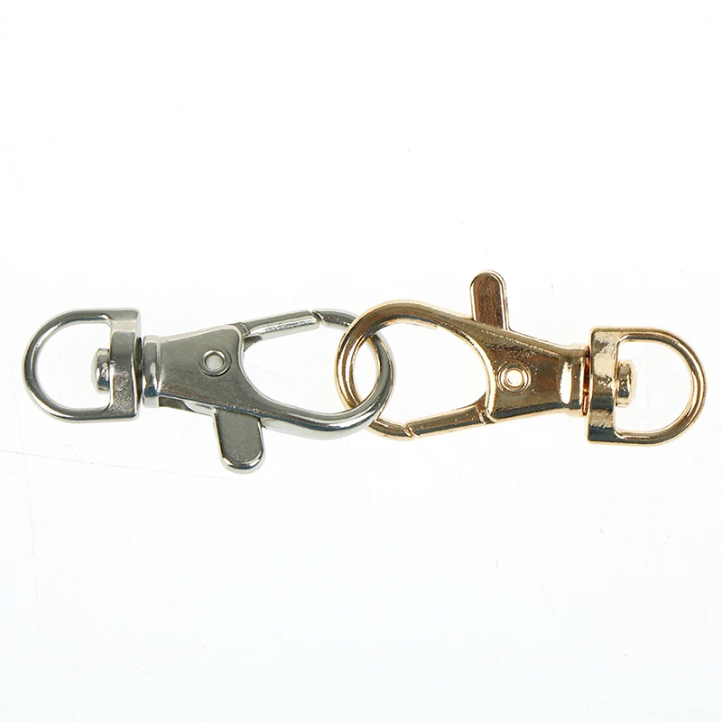 6 шт. мини поворотный крюк с пряжкой Омар брелок металлический DIY сумка Аксессуары