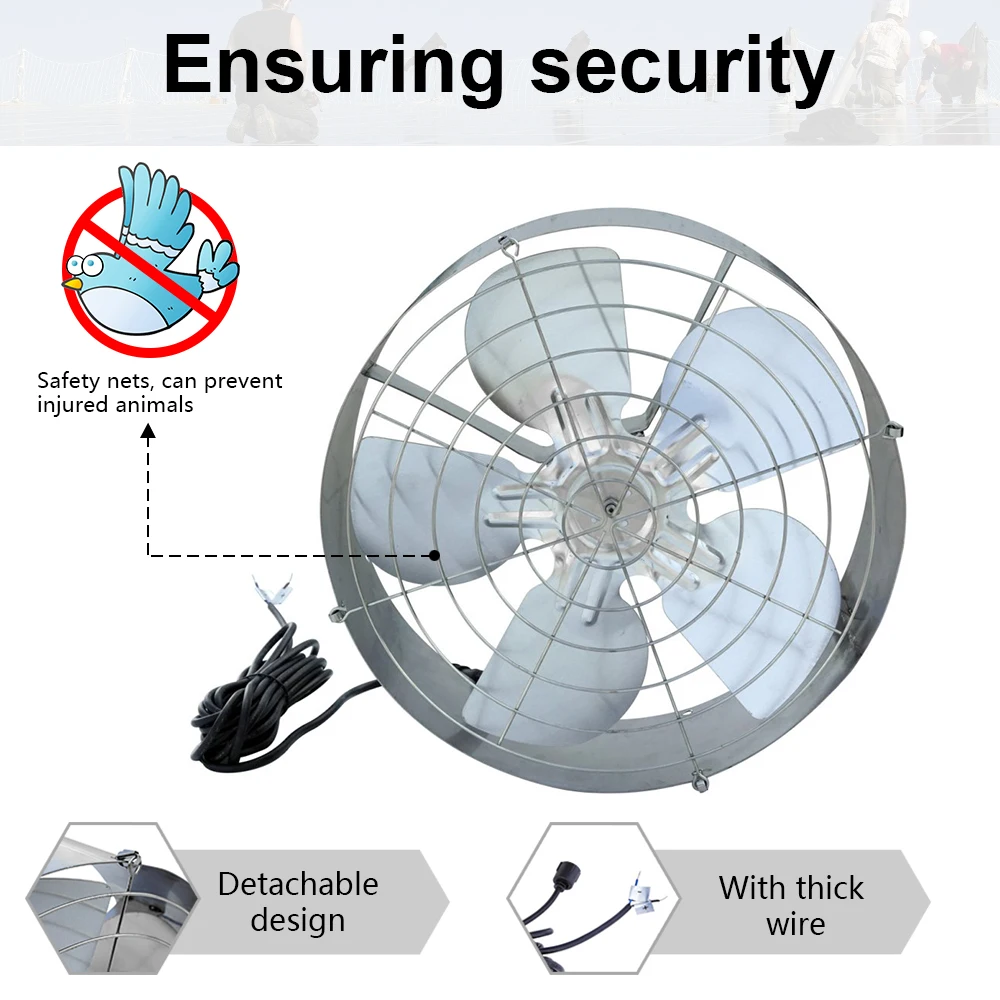 Солнечная энергия чердак Gable вентилятор-100 ватт монокристаллическая солнечная