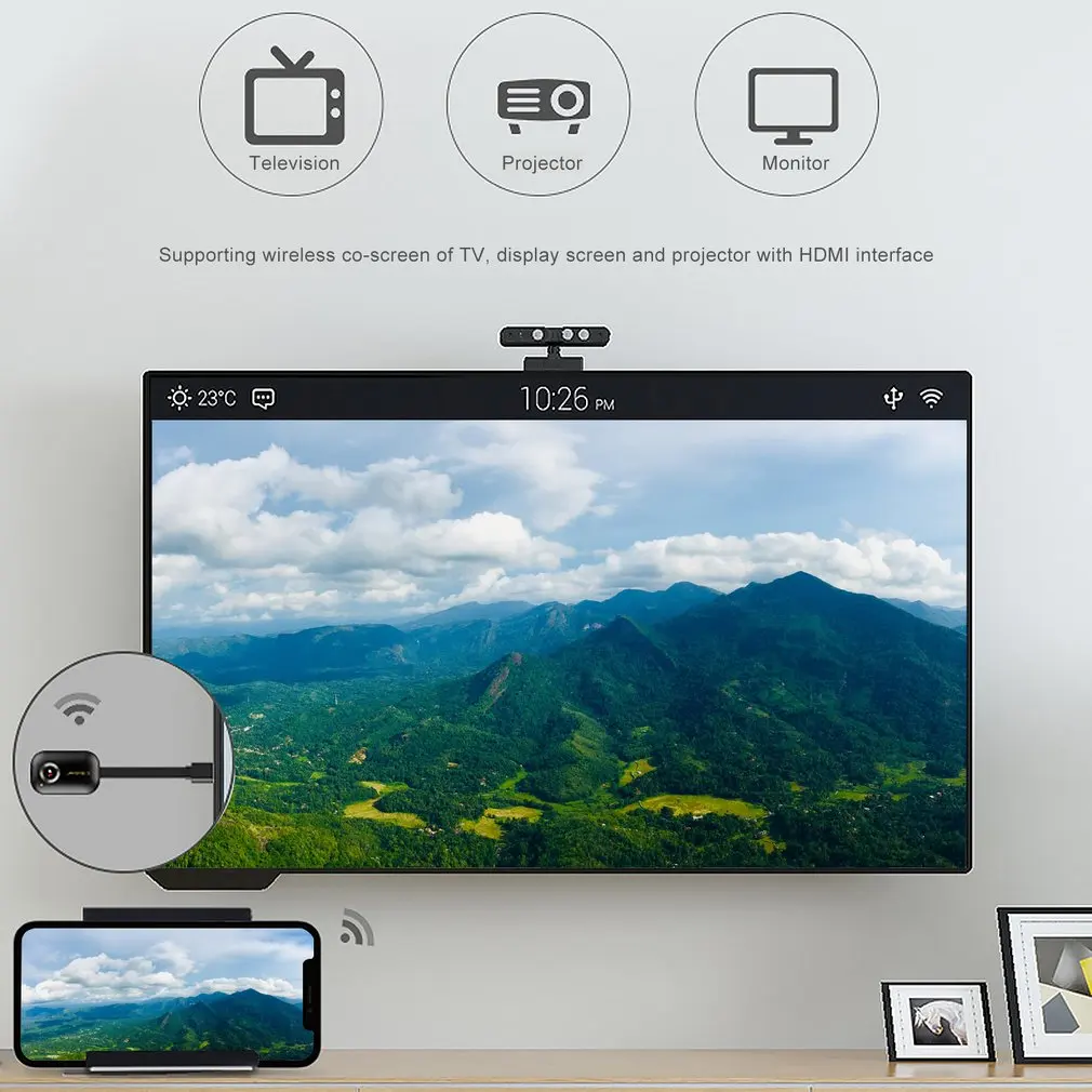 Mira экран G9 Plus 2,4G 5G 4K беспроводной HDMI Android tv stick Miracast приемник Airplay Wifi Dongle зеркальный экран стример литой