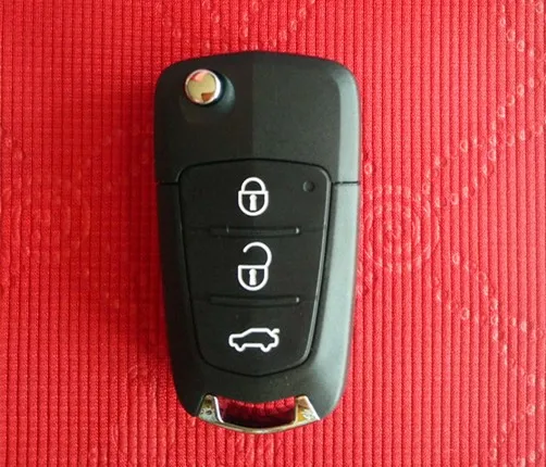 3 button new model 3 модели 2/3 кнопка ключ в сборе. Черная цветная Крышка для китайских HAIMA M3 авто части двигателя - Название цвета: 3 button new model