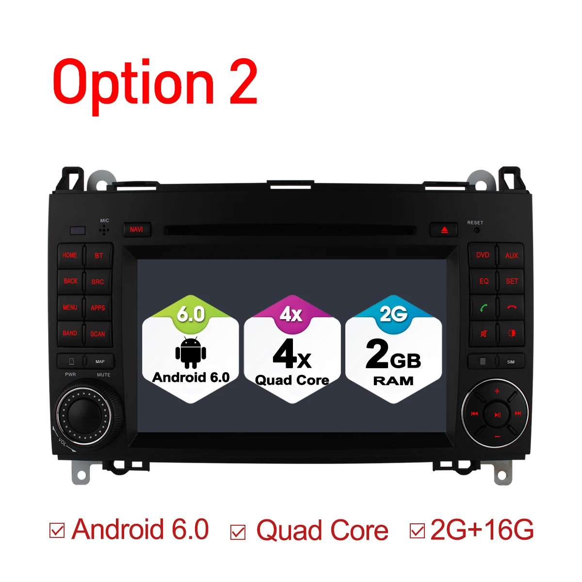 Автомобильный DVD плеер Ownice C500 8 ядер 32 Гб ПЗУ Android 6 0 для Mercedes B200 W169 A160 Viano Vito GPS NAVI RADIO