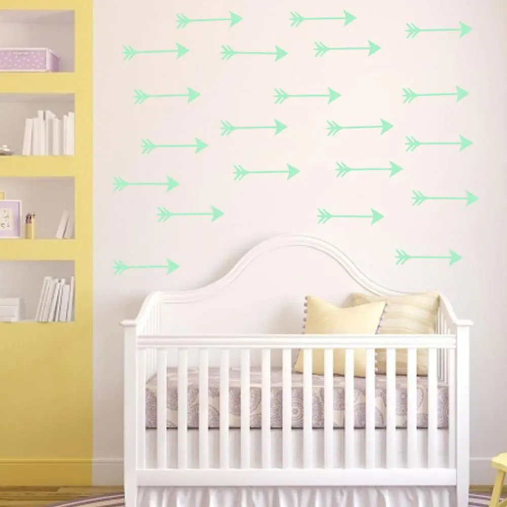 Настенные наклейки со стрелками светится в темноте светящиеся флуоресцентные