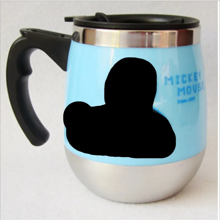 Стакан для воды из нержавеющей стали чашка пары большая живота с крышкой