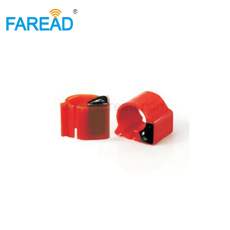 x100pcs 134.2KHz tag-S256 FDX-B ABS RFID racing pigeon Electronic foot Ring tag for animal bird tracking | Безопасность и защита