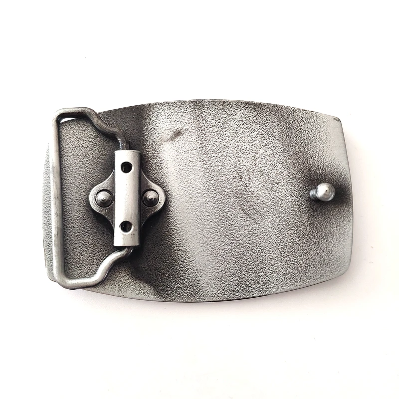 Пряжка для ремня мужская металлическая однотонная без рисунка 4 см | Дом и сад