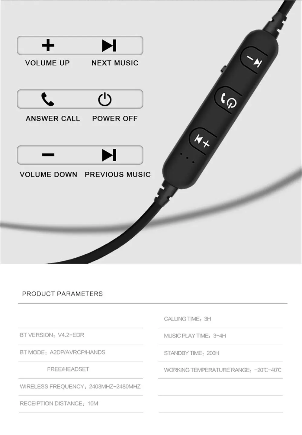 HYASIA магнитные шейные беспроводные наушники IPX4 Bluetooth Влагозащищенные наушники гарнитура Handfree стерео металлическая гарнитура для Xiaomi