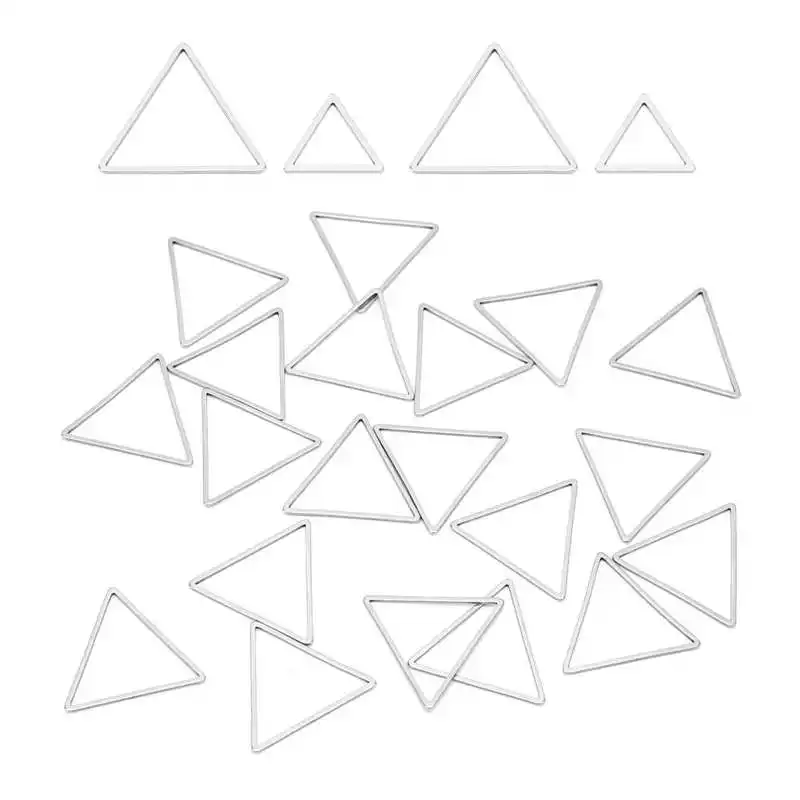 Серебро 925 ювелирные изделия подвески из нержавеющей стали Открытый ободок DIY