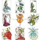 Узоры сказочного ангела Счетный крест 11CT 14CT DIY Оптовая торговля китайские наборы для вышивки крестиком наборы для рукоделия