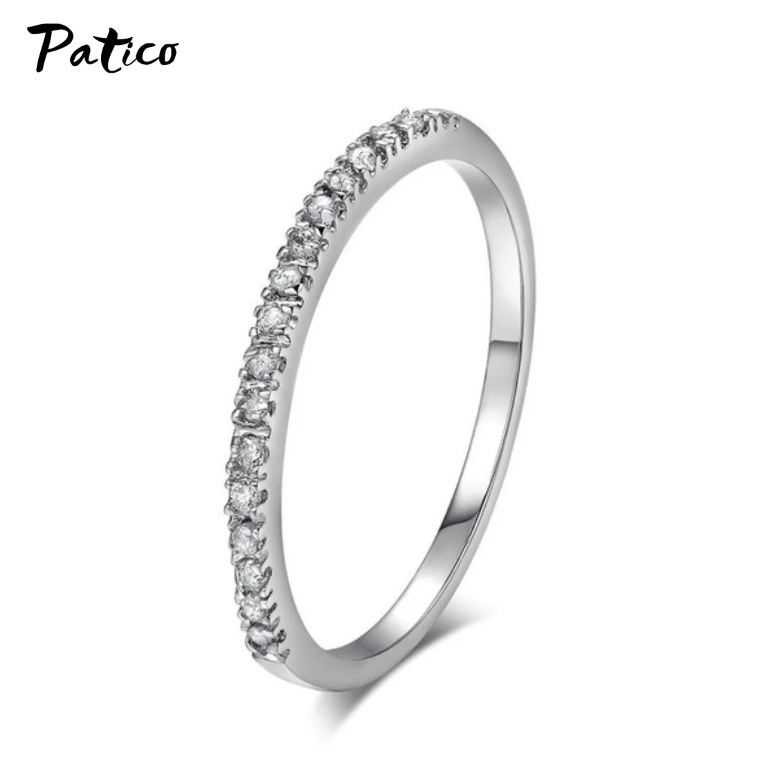 Вечерние ское кольцо из серебра 925 пробы с микрозакрепкой