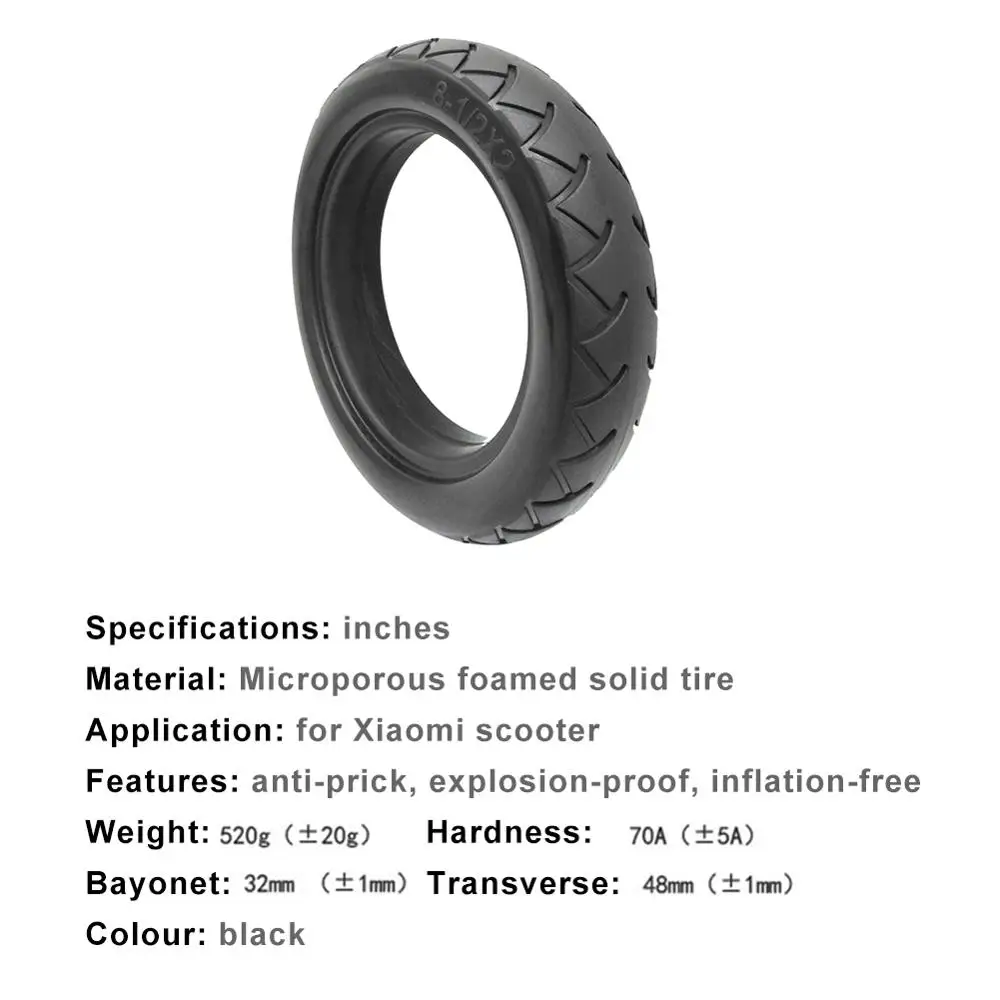 Сменное колесо для электрического скутера 8 5 дюйма бескамерное аксессуары Xiaomi M365