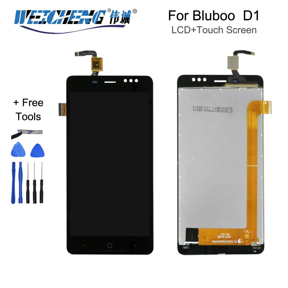 WEICHENG ForBluboo D1 LCD дисплей и аксессуары для Bluboo + инструменты хорошего качества |